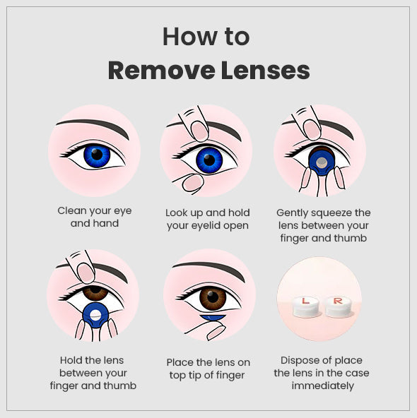 Viola Gray Coloured Contact Lenses